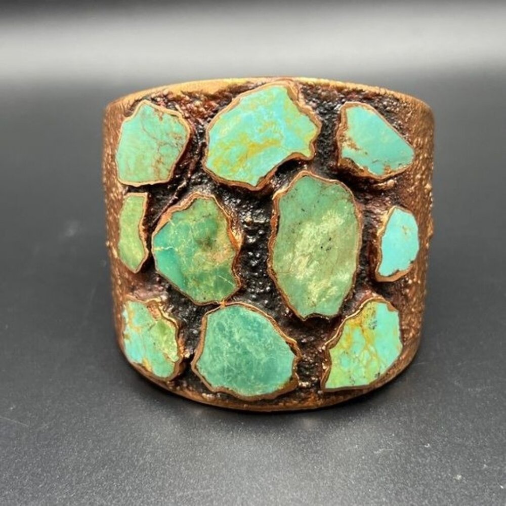 Bell Trading Company Turquoise Cuff Bracelet 1960s